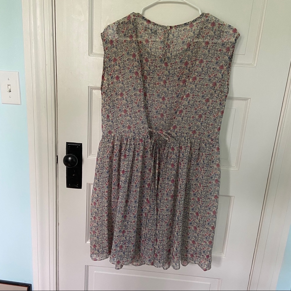 Madewell tie-back dress